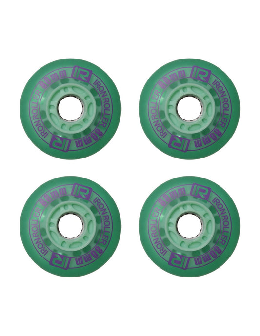 Kit De 4 Llantas Led De 80mm Para Patines