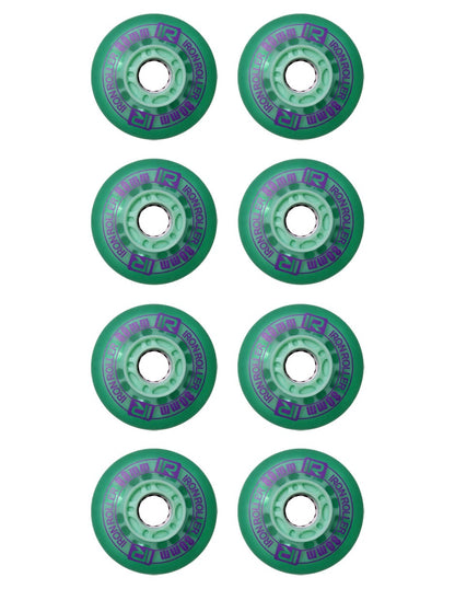 Kit De 8 Llantas Led De 80mm Para Patines