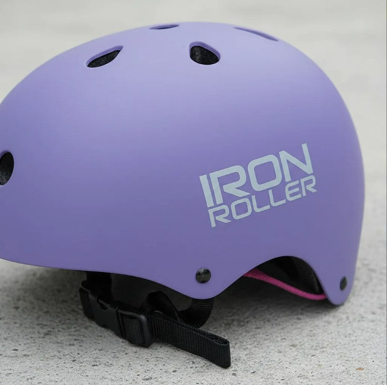 Combo De Patines Urbanos Casco Y Protecciones Ir Forza 2.0