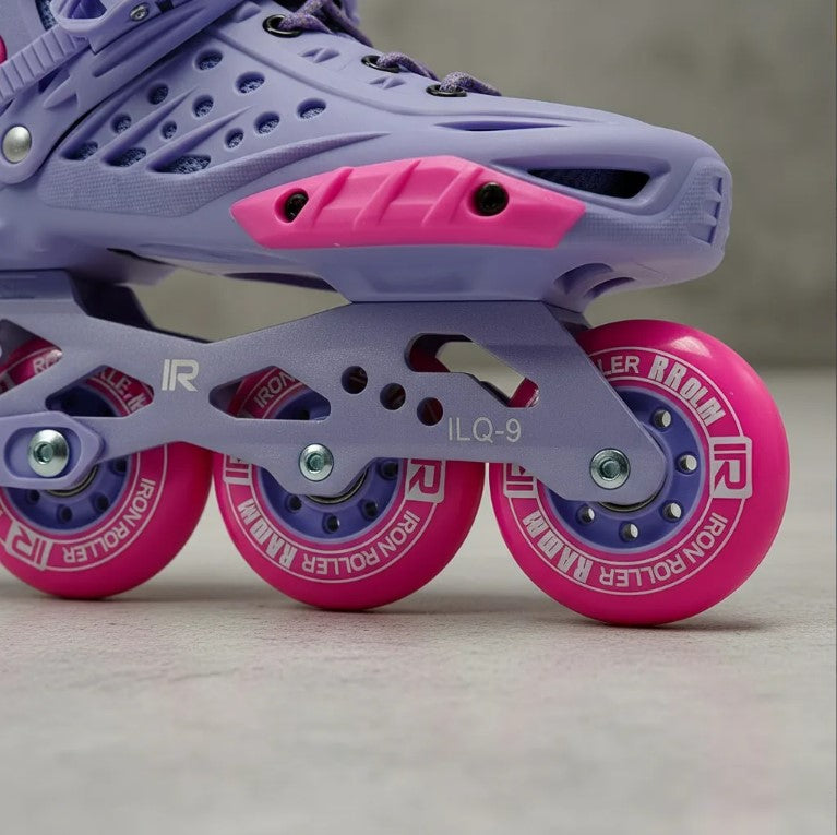 Combo De Patines Urbanos Casco Y Protecciones Ir Forza 2.0