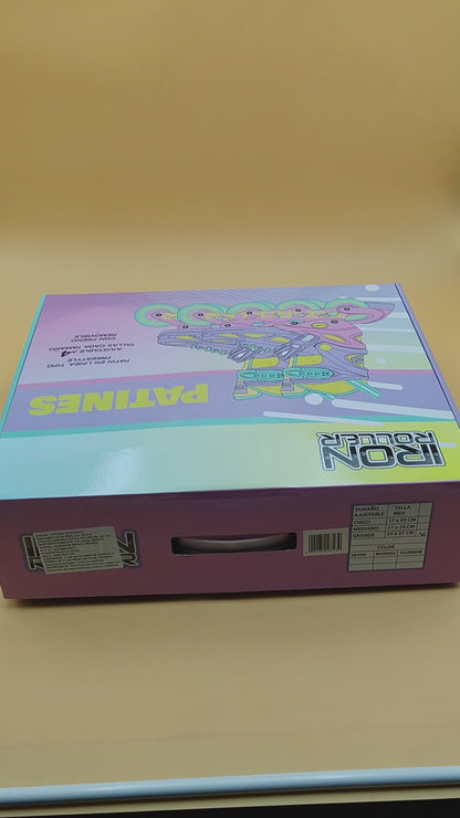 Patines En Línea Ajustables Ir Speed Rainbow