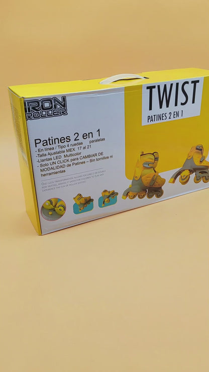 Patines Entrenadores Ajustables Y Convertibles Twista
