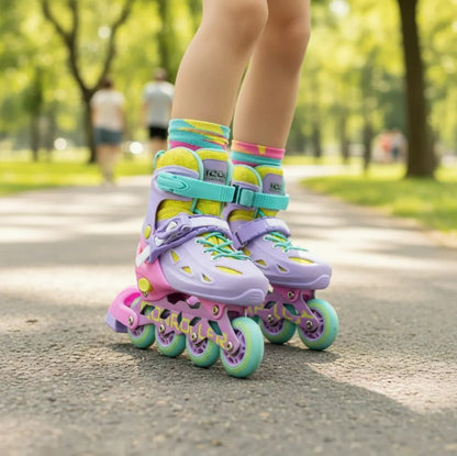 Patines En Línea Ajustables Ir Speed Rainbow