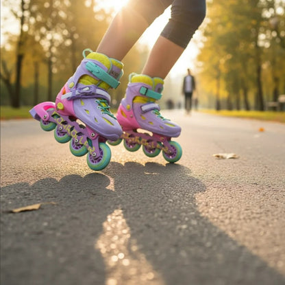 Patines En Línea Ajustables Ir Speed Rainbow