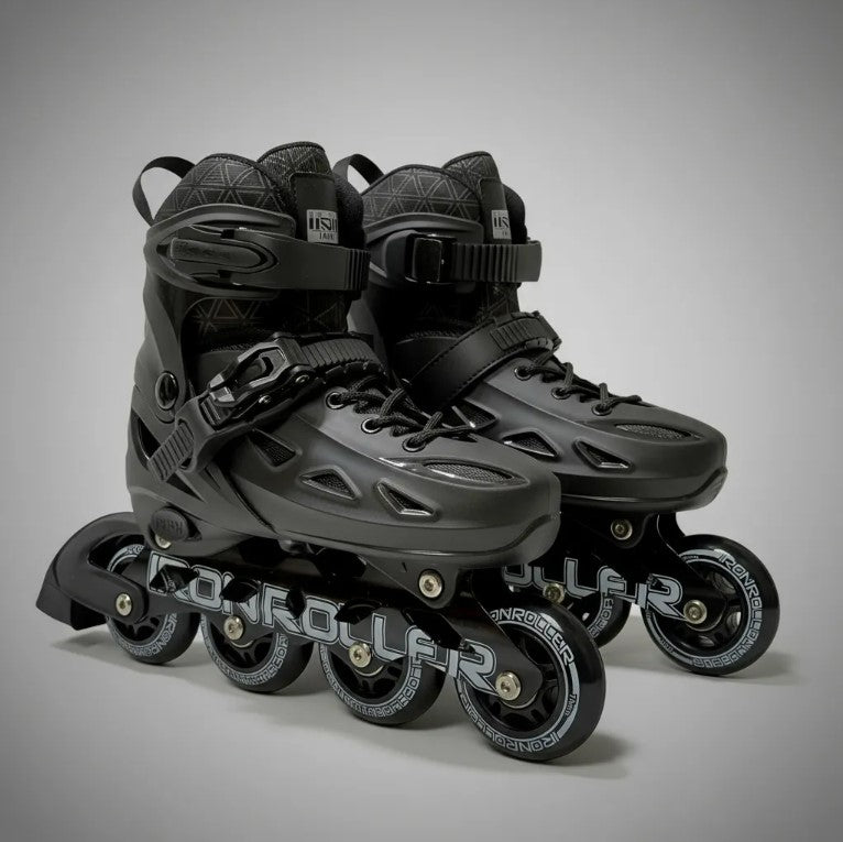 Patines En Línea Ajustables Speed Negro Total